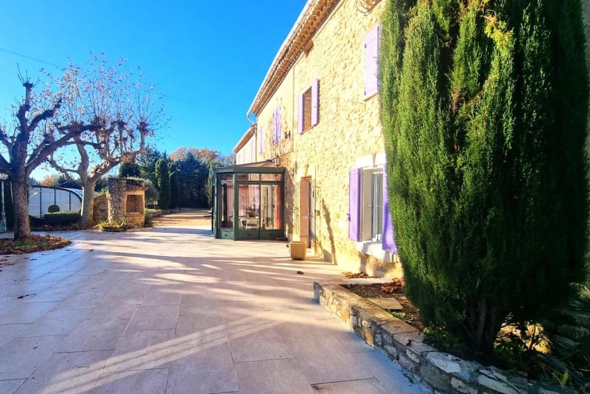 Mas Provencal With Swimming Pool & Air Conditioning Villa Rustrel Buitenkant foto